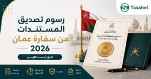 كم تكلف رسوم تصديق المستندات من سفارة عمان في مصر 2026؟