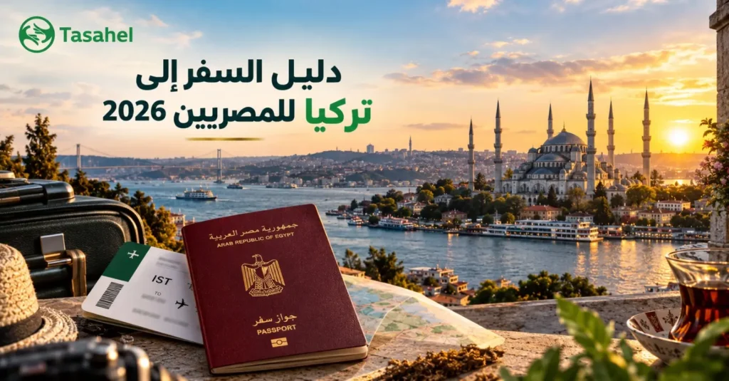 السفر إلى تركيا للمصريين 2026 – دليل شامل للتأشيرة والأماكن السياحية